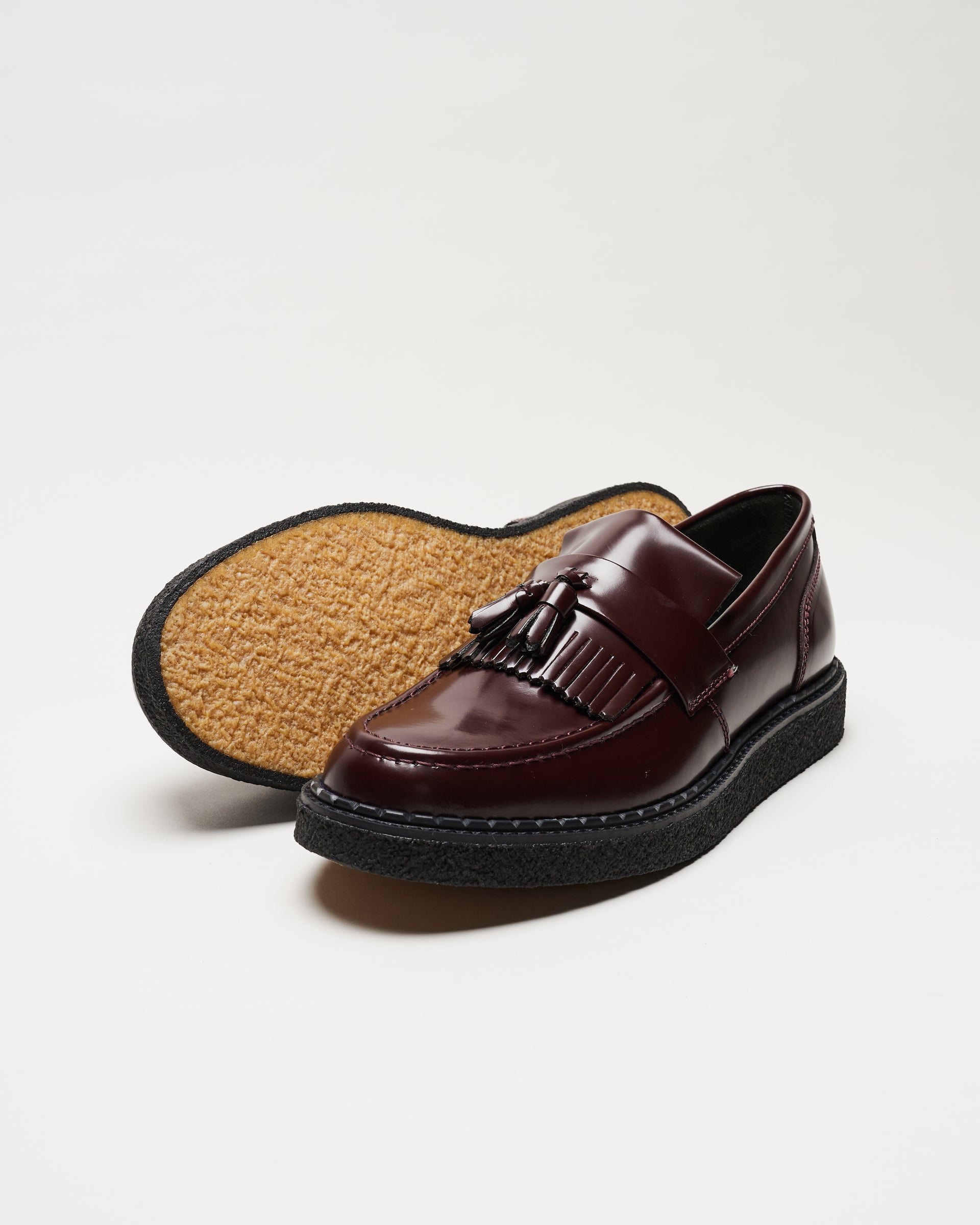 Fred Perry Tassel Loafer Oxblood