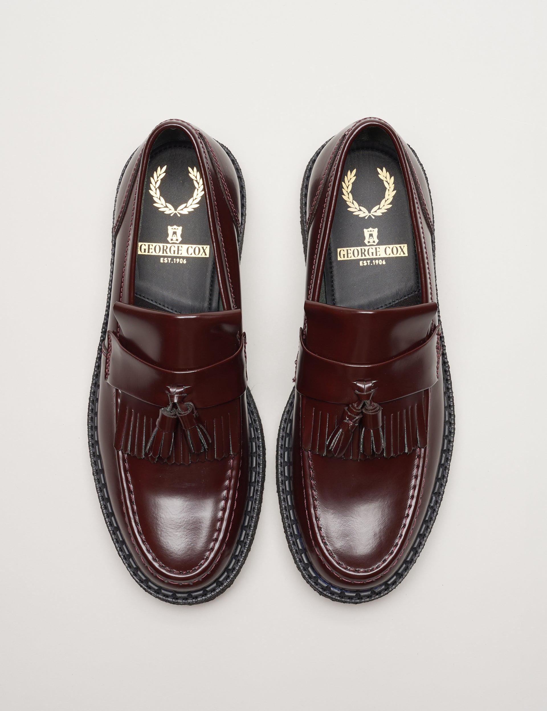 Fred Perry Tassel Loafer Oxblood