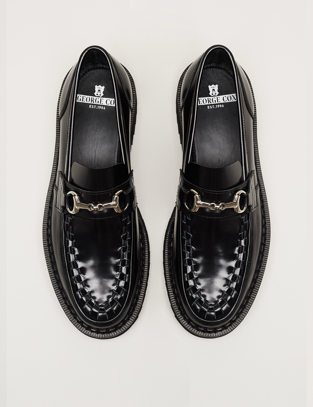 Ripple Interlace Loafer Black