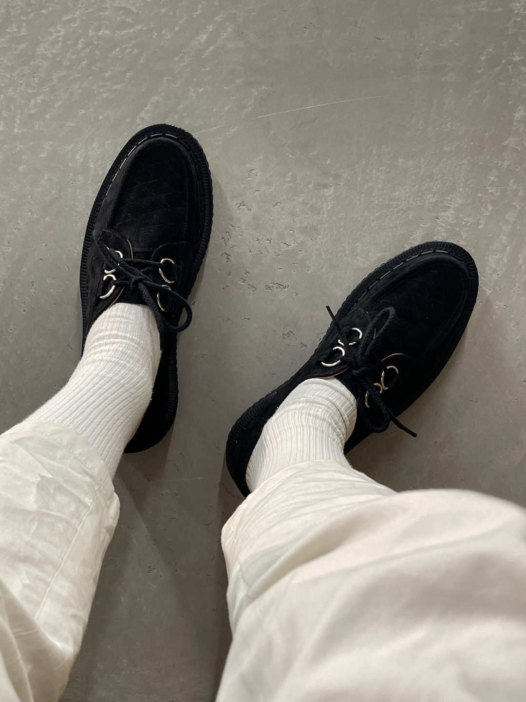 Bingley Black Suede – George Cox