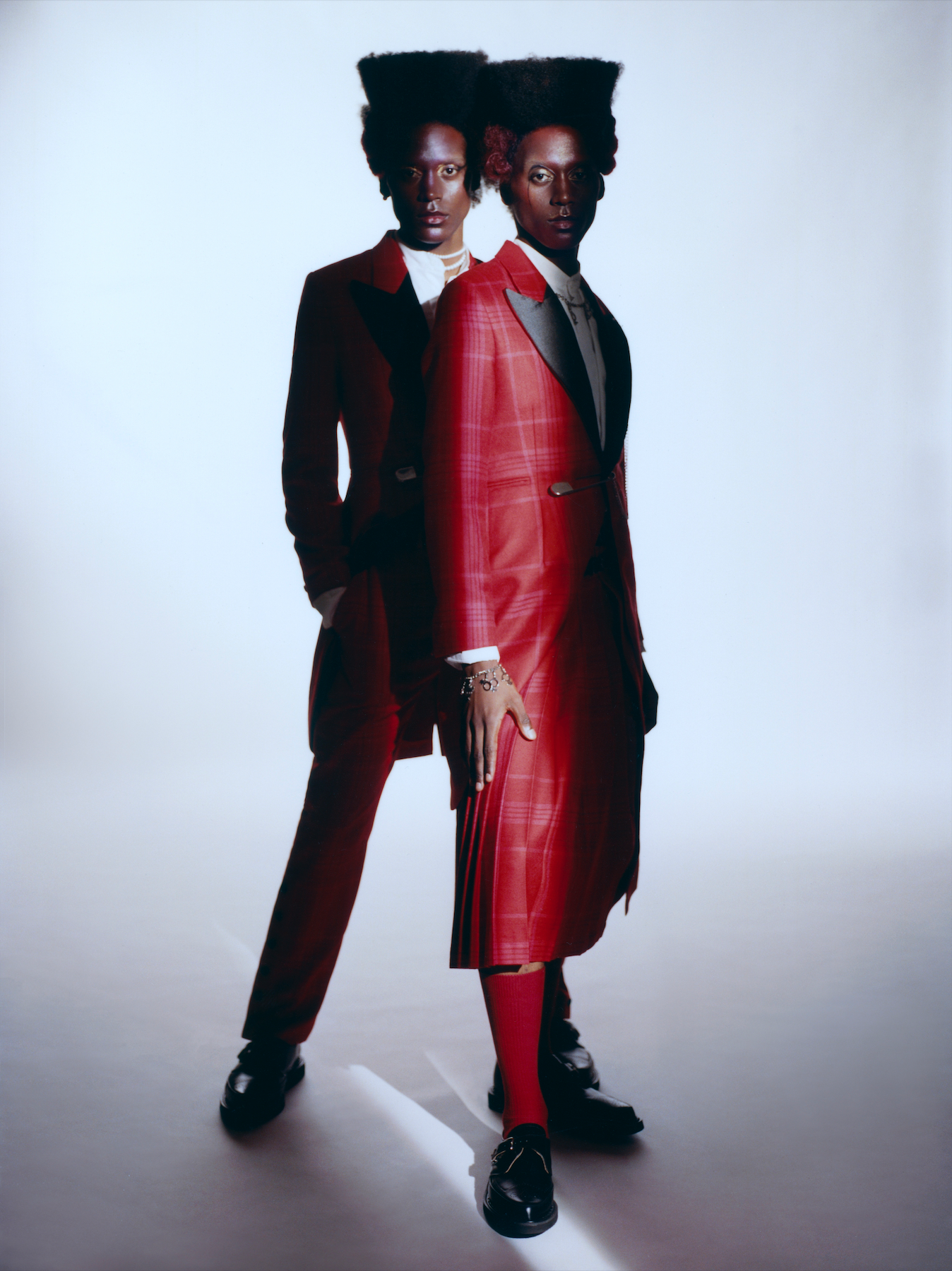 The Red Coats: Charles Jeffrey + George Cox for The Theatre Royal Drur