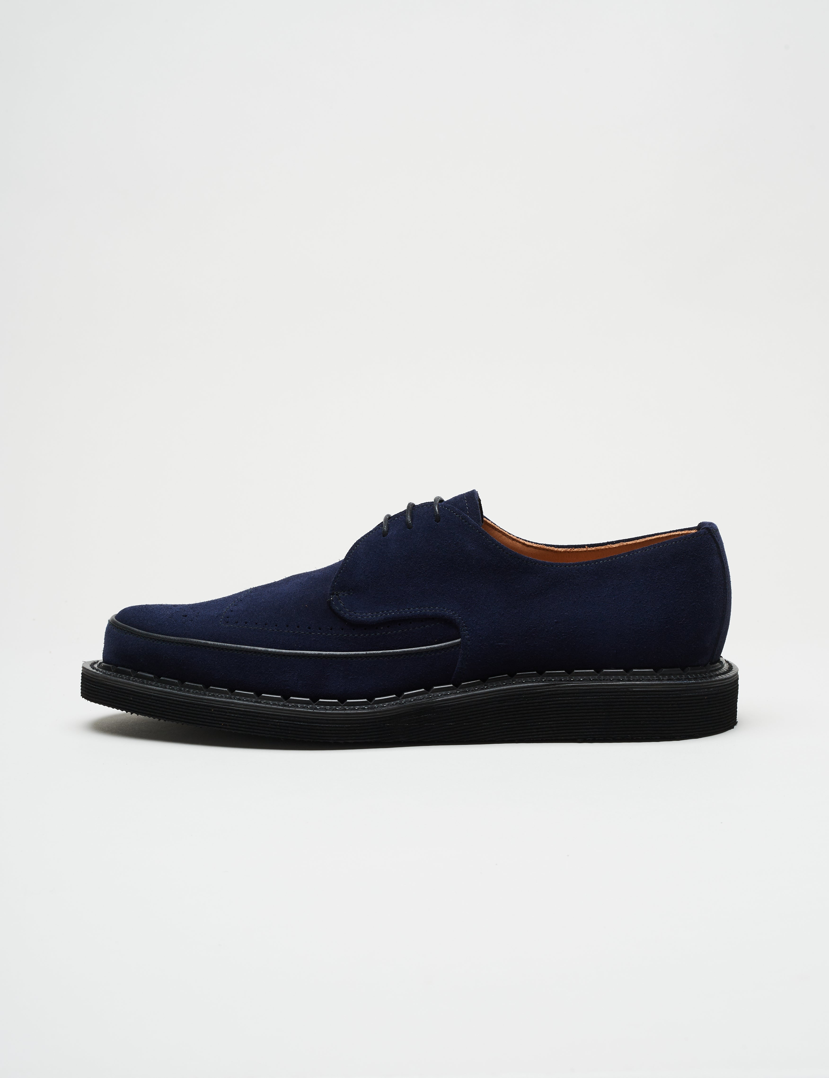 Strummer Gibson Navy Suede – George Cox