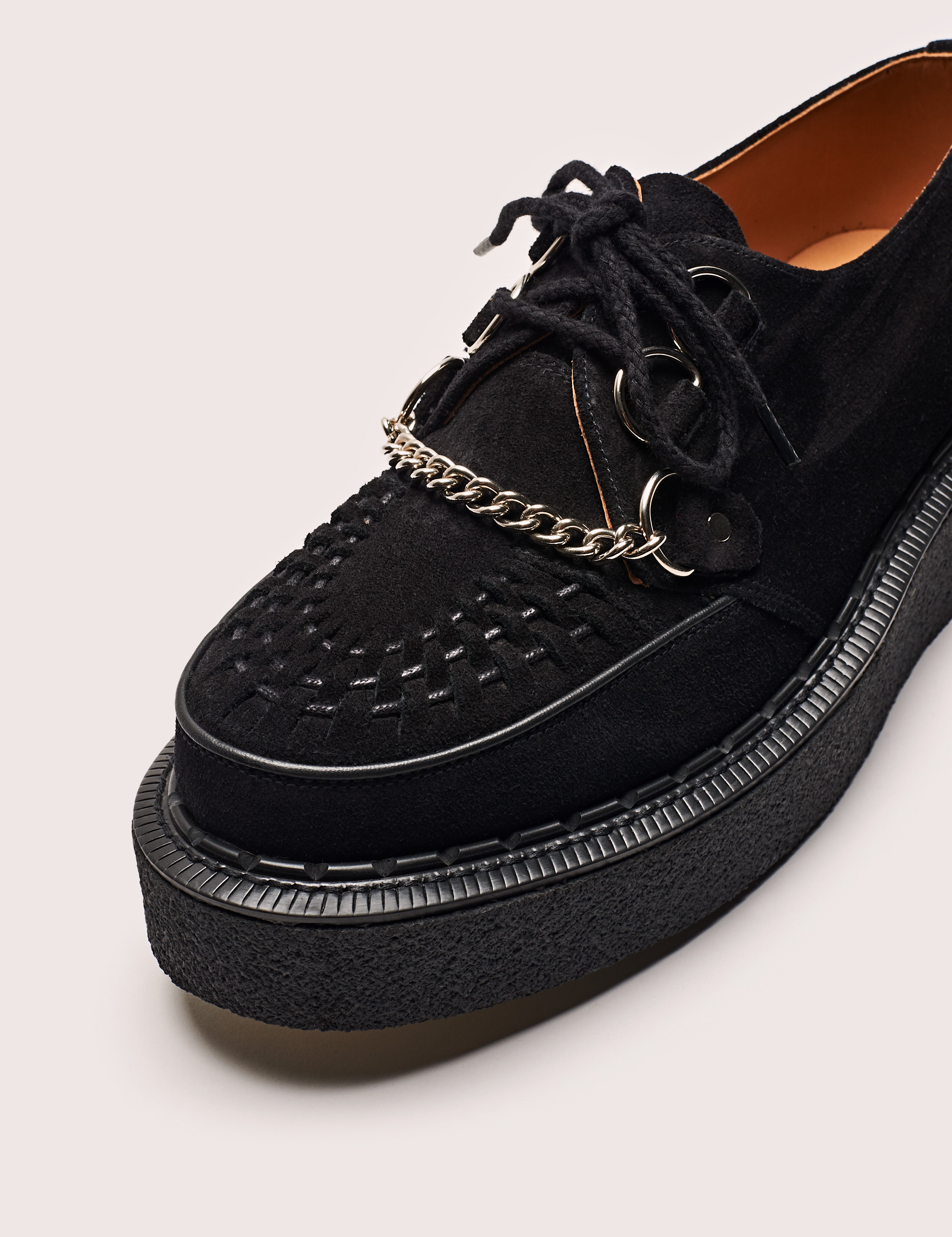 Chain Skipton Black Suede